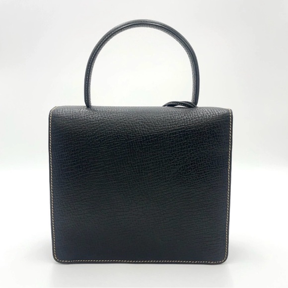 ✨🛍️ Loewe Black Leather Barcelona Handbag - Picture 3 of 11